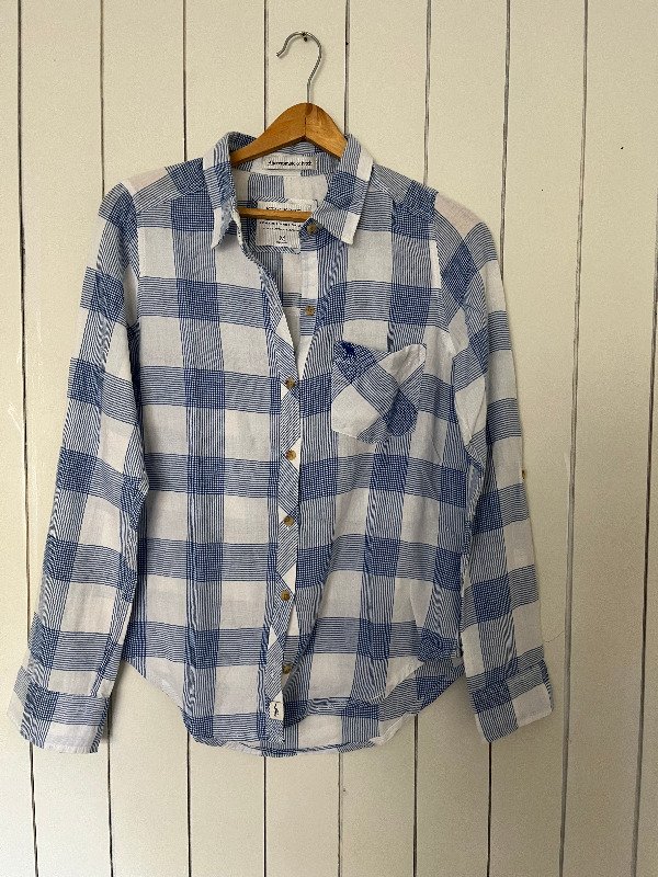 Abercrombie Cuadriculada talle M