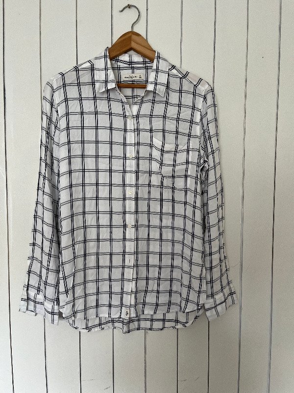 Abercrombie Cuadriculado talle M