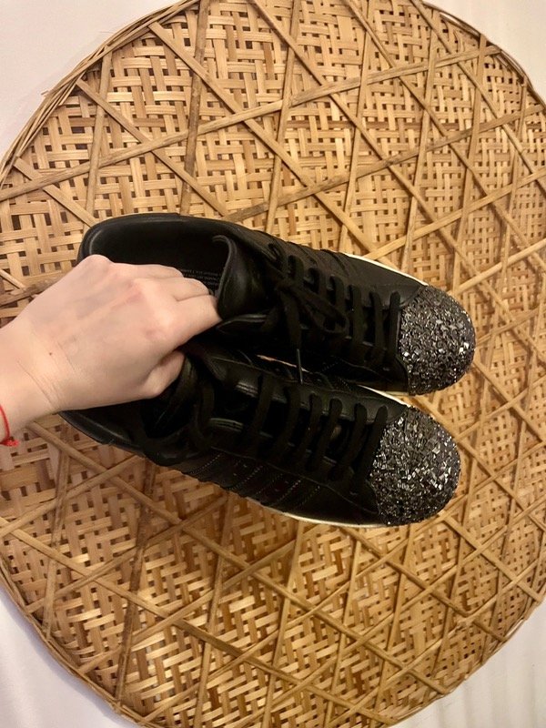 Adidas Superstar Glitter Talle talle US 8