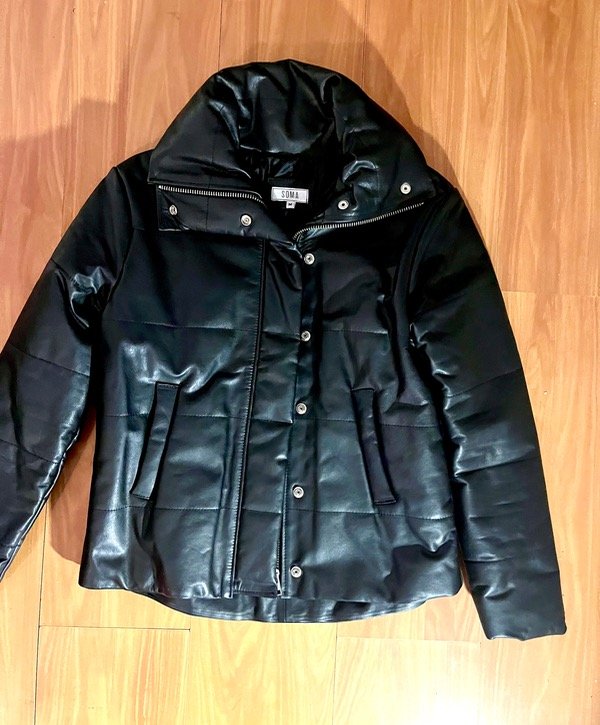 Bomber De Cuero talle M