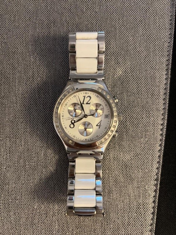 Swatch Blanco talle ÚNICO